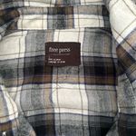 Free Press  Black and Gray Plaid Casual Shirt Photo 1