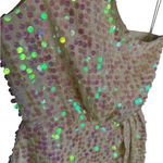 Saylor  Kyrie Mini Dress in Pink Champagne Small Photo 3