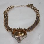 Betsey Johnson Betsy Johnson Fox Princess Necklace with Purple Fox Pendant Photo 6