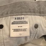 AGOLDE  Pieced '90s High-Rise Leather & Denim Straight-Leg Jeans 30 Photo 4