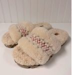 UGG Cozy
®
Women's Cozetta Braid Slip-On Sandals Sherpa embroidered $130 8 spring Photo 1