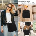 Lunch Box for Men,Insulated Lunch Bag Women with Adjustable Shoulder Strap, Cooler Bag with Drinks Holder for Adult Work Picnic Beach Workout Photo 5