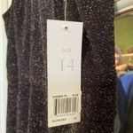 Donna Morgan  SPARKLY V-NECK JUMPSUIT SIZE 14 Photo 6