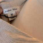 Max Studio Sophie Max Dress Maxi Women M  New Tan White Pinstripe Summer Photo 13