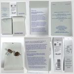 Burberry Leather Quilted Heeled Slide Sandals Plaster 39 9 NEW Photo 13