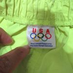 Vintage JCPENNEY Team USA Olympics Nylon Athletic Shorts 90s Neon adult M Yellow Size M Photo 7