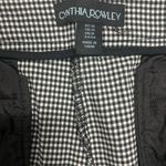 Cynthia Rowley  Pants, Black And White Buffalo Check, Size 14 Photo 3