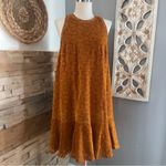 Maeve  Sleeveless Lace Mini Dress in burnt orange Photo 2