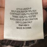 Johnny Was  Size XXL Embroidered Velvet Floral Wide Leg Coordinating PullOn Pants Photo 8