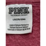 PINK - Victoria's Secret  V Neck Pullover Sweatshirt Cropped‎ Comfy L Photo 5