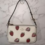 Coach NWT  Nolita 19 Leather Shoulder Bag With Strawberry Print CAL25 Photo 4