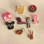 Croc Charms Count of 9 Pink Photo 2