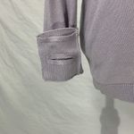 Lululemon Athletica Back to Balance Long Sleeve Iced Iris Purple Sweater Photo 2
