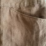J Jill 100% Linen Wide Leg “genuine fit at waist” Pants Trousers Brown 14 TALL Size undefined Photo 5