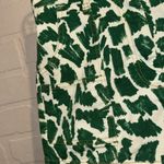 Maeve Anthropologie shortsGreen Cream Print Size 27 pockets denim like Photo 1