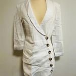 Free People Rumer Bronte Blazer Dress in White Size Small NWT $379 Photo 1