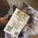 Isabel Marant  Lonea Animal Print Ruched Blouse Top Womens Silk Size 40 (Medium) Photo 5