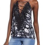 WAYF Tank Top Posie Strappy Camisole in Serpent Black & White Sz XL EUC Photo 8