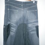 My Design 3 29 Jeans Black Grunge Goth Cargo Maxi Skirt Silver Size undefined Photo 8