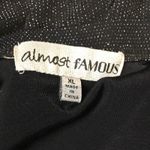 Almost Famous  Strapless Metallic Jumpsuit Photo 4
