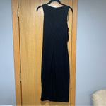 Princess Polly Black Midi Dress With a Cutout Photo 1