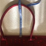 Punctuate Burgundy Real Wool felt Shoulder Tote NWOT Red Photo 5