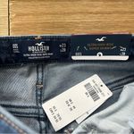 Hollister NWT  Ultra High-Rise Ripped Super Skinny Jeans in Dark Wash Photo 3