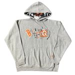 Billabong Vintage  Punk Patchwork Hoodie Sweatshirt Photo 0