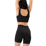 Athletic Set Biker Shorts & Sports Bra Black Size M Photo 1