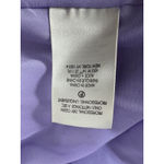 Alice + Olivia  Lilac Pleated Halter Maxi Dress Formal Evening Gown Size 10 Photo 12