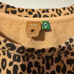 Farm Rio  (old label) leopard print sweatshirt dress size medium Photo 1