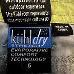 Kuhl  Dry Stretch Capri Cargo Shorts Mid Floral Belt Line Flat Front Black 6 31" Photo 2