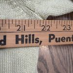 Eileen Fisher Light Yellow V Neck Long Sleeve 100 Merino Wool Sweater Top L Photo 5