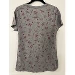 Harry Potter Gray Medium Short Sleeve Tee Iconic Symbols Gryffindor Slytherin Photo 1