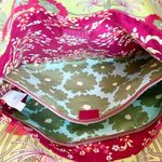 Amy Butler for Kalencom Sweet Rose Tote Organic Cotton Colorful Floral Large Green Photo 9