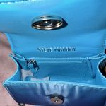 Steve Madden BDORAA Turquoise Micro Mini Sliver Chain Crossbody Bag Photo 7