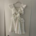 Show Me Your Mumu NWT Zoey Mini Dress size XL white cut out sequins Photo 1