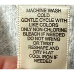 Sincerely Jules Grey Cropped Hoodie Soft Ribbed Knit Long Sleeve M Gray Size M Photo 4