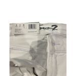 Seven7 Women's Size 10 White High Rise Slim Crop Jeans Photo 3