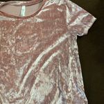 Love Charm MD  Light Pink Velvet Crop Top Photo 2