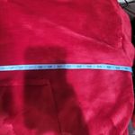 Cozy Red Hooded Shetpa Blanket Furry Pullover Size undefined Photo 5