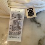 Madewell NWT  drapey rib long sleeve tee cream color Sz S soft Photo 5