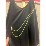 Nike  Black With Yellow Racer Back Tank Top Woman’s Size Small Photo 2