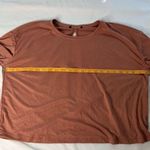 Koral Size S Pink Sand Storm Marlow Long Sleeve Top Gym Active Open Back Relaxed Photo 6