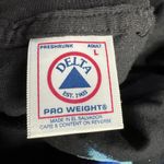 Delta NWOT Vintage Wild Side Alien Crater Universe Black Crewneck Short Sleeve T-shirt Sz Large Photo 8