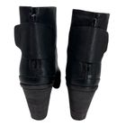 Rag and Bone Ladies‎  Kerr Back-Tab Boots 40 / 10 Black Leather Booties Photo 3