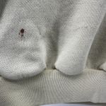 Nike Vintage  Sweatshirt 80s Spell Out Crew Embroidered Fleece Lined Yellow Small Photo 3