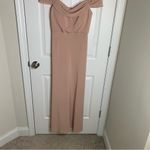 Jenny Yoo  Collection BHLDN Sabine bridesmaid blush maxi dress size 2 wedding‎ Photo 4