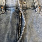 Mother The Dazzler Shift Not Rough Enough Insider Crop Step Fray Size 28 Blue Photo 10