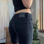 Levi Strauss & CO. Vintage cut off Levi 511 black jean shorts 🖤   Photo 2